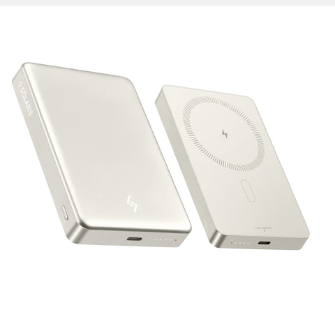 SOLARIS Amppack 10,000mah Magnetic Fast Charging Wireless Powerbank