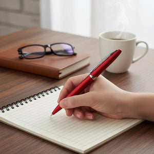 Spring Metallic Ball Pen (Twist-to-Write)