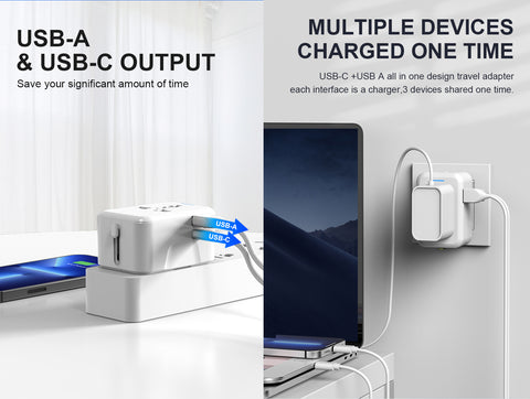 12.5W Uno Travel Adaptor
