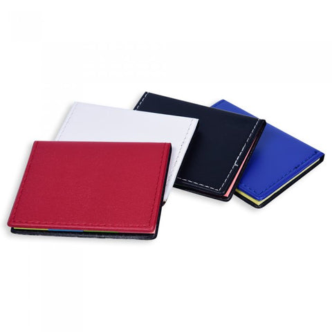 Leather Post It Pad