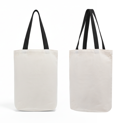 Canvas Tote Bag with Pocket (12oz)