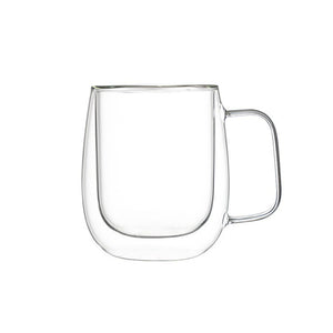 350ml Double Wall Thermal Glass Mug