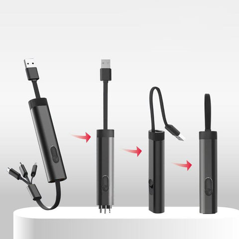 3 in 1 Retractable Charging Cable