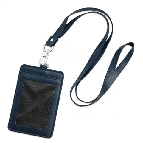 Portrait ID Card Holder with Lanyard and Box Set
