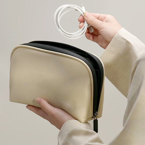 Premio Leather Gadget Organiser Pouch