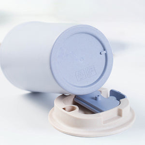 420ml Eco-friendly Wheat Straw Insulated Tumbler