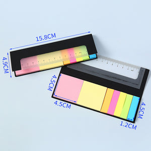 Vib Post It with Ruler Set