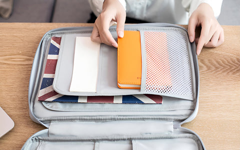 Multi-Compartment Document Bag