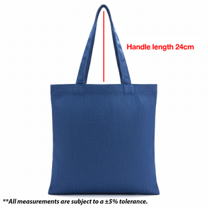 A4 Denim Tote Bag