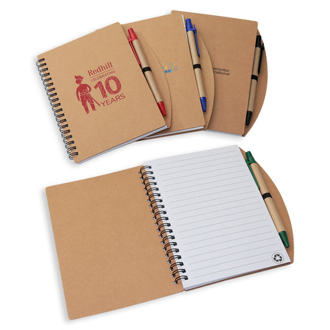Trendy PP Eco-Friendly Notebook with Ball Pen