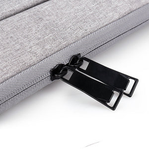 13 Inch Laptop Sleeve with Multi Zip Design and Handle