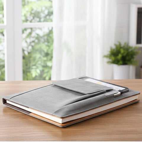 Luslax A5 Notebook With Pockets