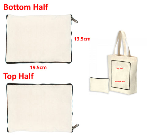 Foldable Cotton Canvas Tote Bag