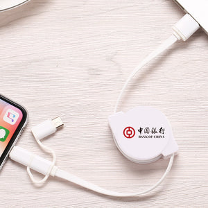 Retractable Charging Cable (with Type-C)