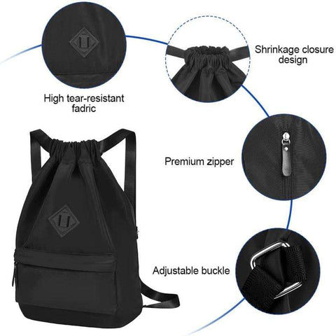 Endurance Multi-Compartment Drawstring Backpack