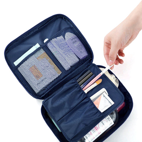 Multi-Compartment Toiletries Pouch