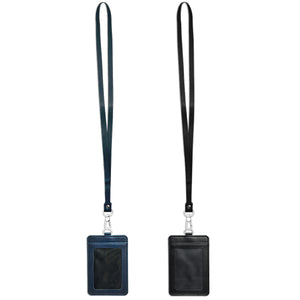 Portrait ID Card Holder with Lanyard and Box Set