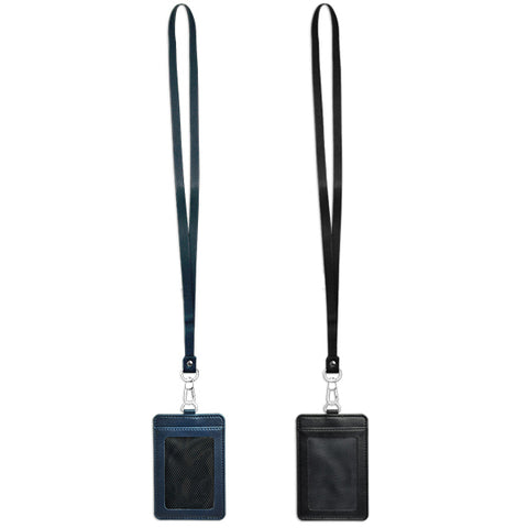 Portrait ID Card Holder with Lanyard and Box Set
