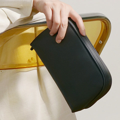 Premio Leather Gadget Organiser Pouch