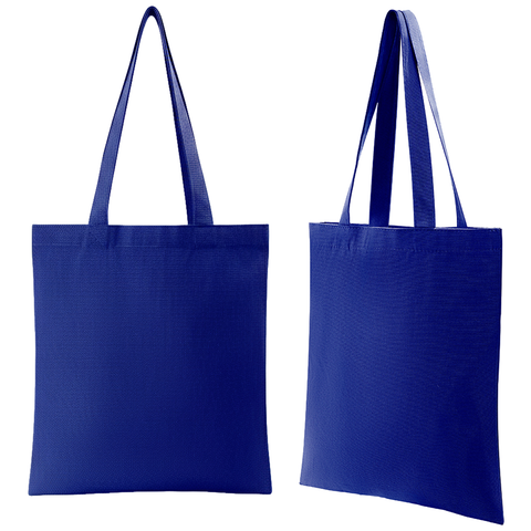 A4 Coloured Canvas Tote Bag