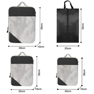 4 Pcs Compression Travel Packing Cube