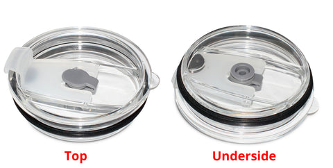 580ml Double Insulated Stainless Steel Tumbler with Lid (Straw friendly)