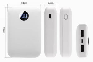 10,000mah Pocket Size Powerbank with LED Indicator