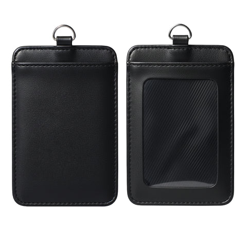 Portrait ID Card Holder with Lanyard and Box Set