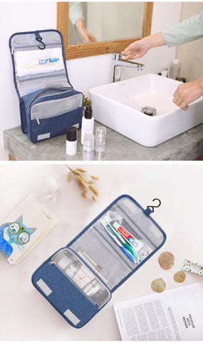 Large Capacity Cosmetics/Toiletries Pouch