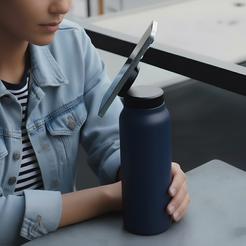 710ml MagDuo Insulated Water Bottle (with Magsafe Phone Holder)
