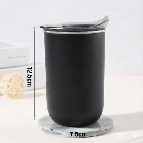 300ml Belle Stainless Steel Cup with Lid