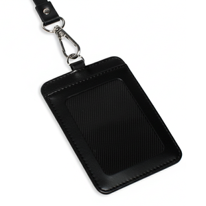 Portrait ID Card Holder with Lanyard and Box Set
