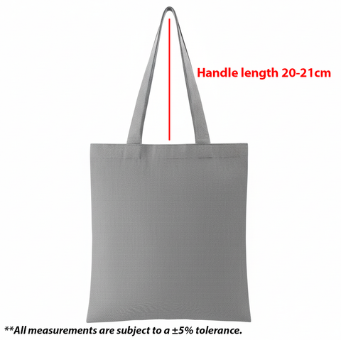 A4 Coloured Canvas Tote Bag