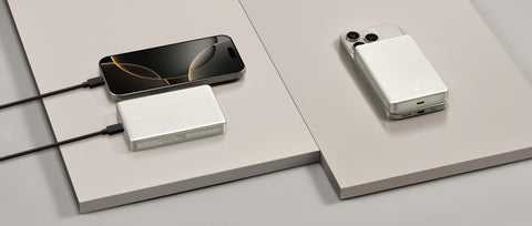 SOLARIS Amppack 10,000mah Magnetic Fast Charging Wireless Powerbank