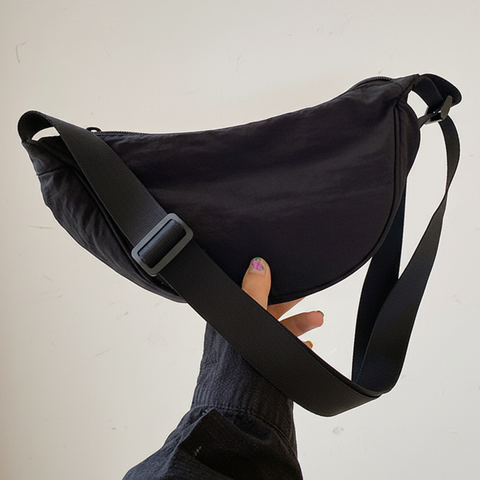 Half Moon Crossbody Sling Bag