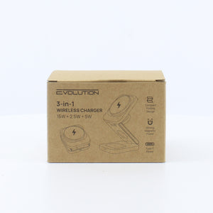 Foldable Magnetic 3 IN 1 Wireless Charger WPC50