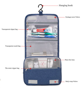 Large Capacity Cosmetics/Toiletries Pouch