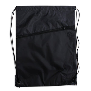 Robin Drawstring Bag with Front Pocket and Earphone Slot