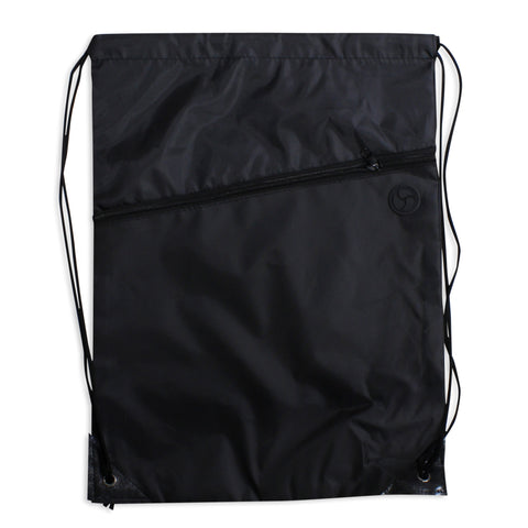 Robin Drawstring Bag with Front Pocket and Earphone Slot