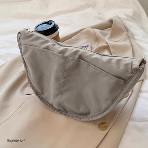 Half Moon Crossbody Sling Bag