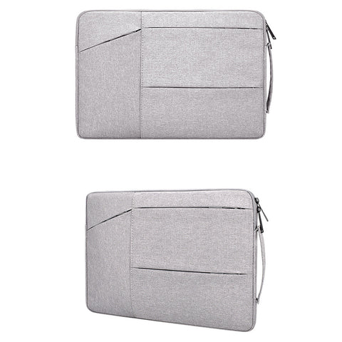 13 Inch Laptop Sleeve with Multi Zip Design and Handle