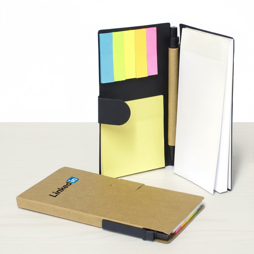 Pocket Eco-Friendly Notepad With Pen