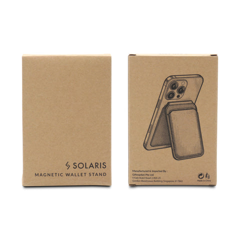 SOLARIS Magnetic Wallet Stand