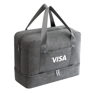 Spacious Travel Duffel Bag with Shoe Compartment (and Wet Compartment)