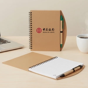 Trendy PP Eco-Friendly Notebook with Ball Pen