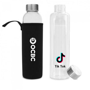 550ml Hario Glass Bottle with Sleeve