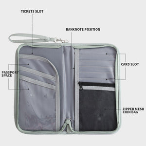 RFID Travel Passport Holder