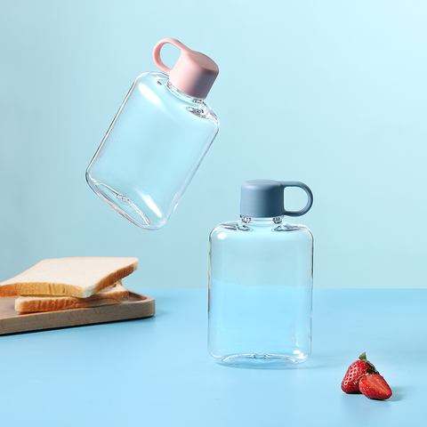 360ml Tritan Flat Water Bottle ( BPA Free )