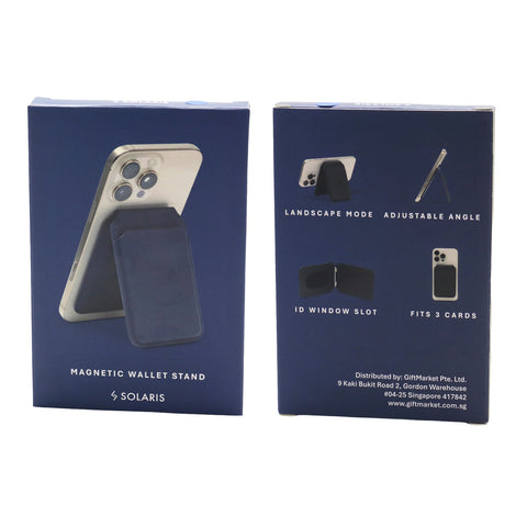 SOLARIS Magnetic Wallet Stand