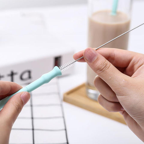 Collapsible Silicone Straw Kit